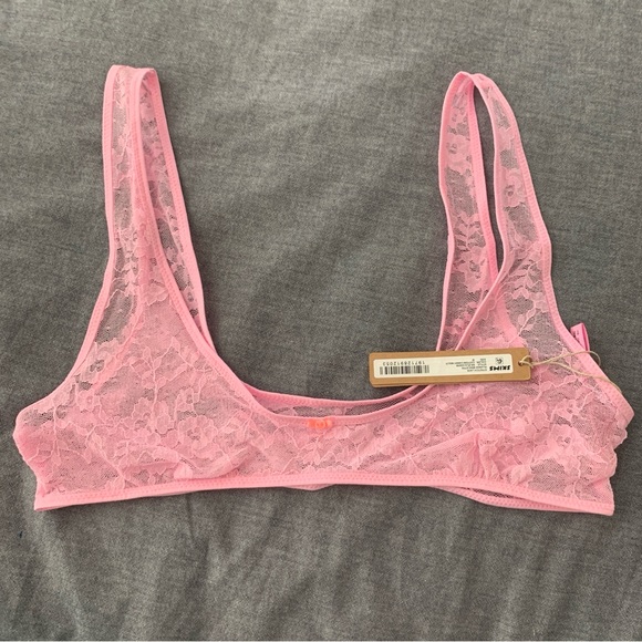 M❣️Skims stretch lace plunge bralette - Picture 4 of 5